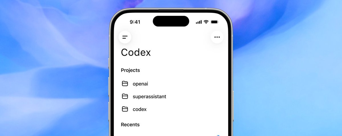 Remote project picker in the ChatGPT mobile app