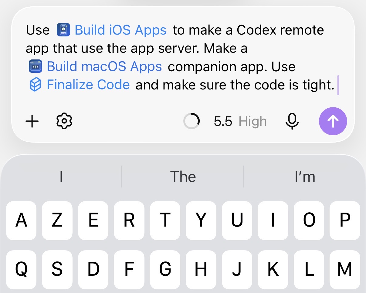 Remote composer with multiple skills and plugins added inline